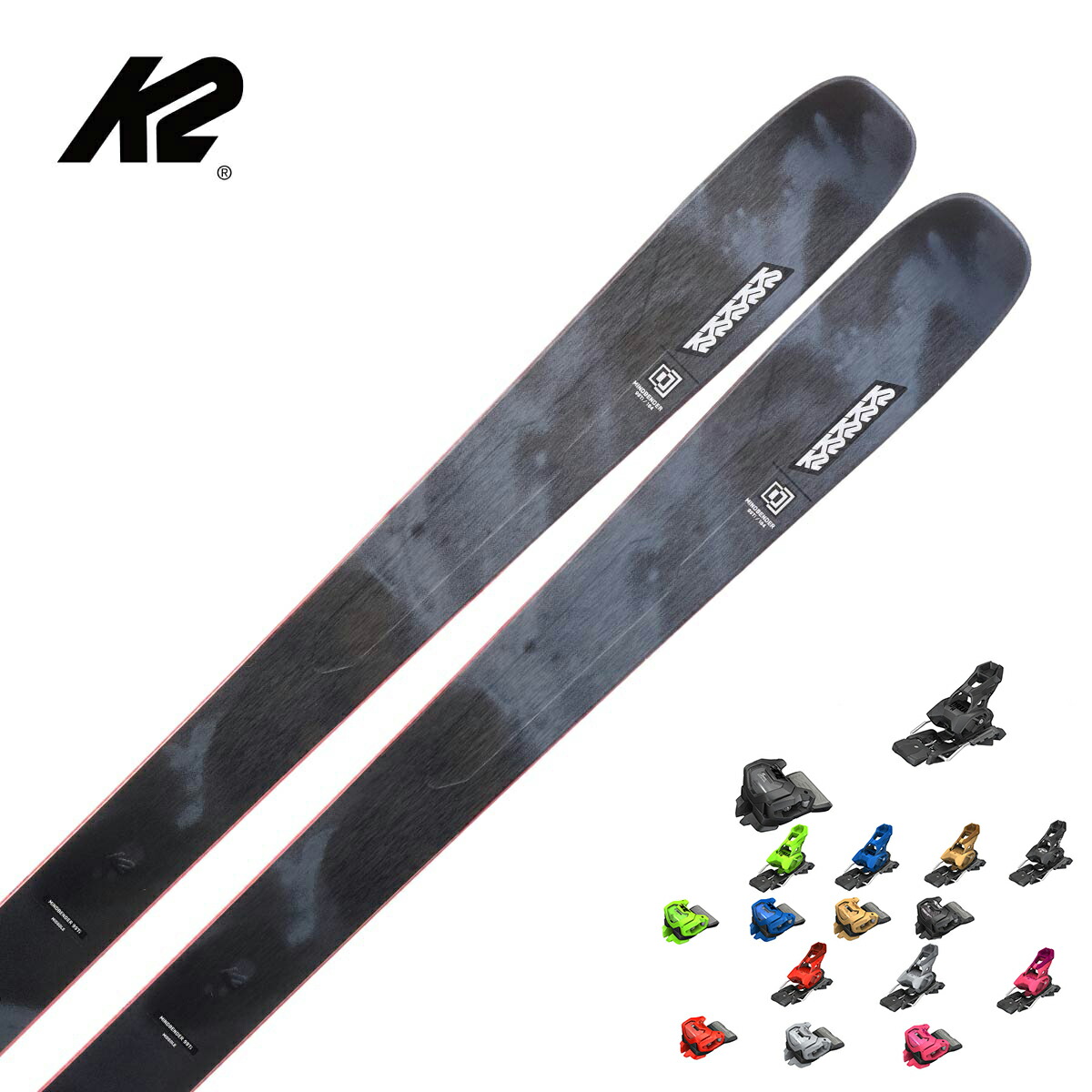 K2 ケーツー スキーの板板 メンズ レディース＜2026＞MINDBENDER 99Ti [KS250948] + チロリア ATTACK 14 GW ビンディング 仕掛ける 打っ付け無料