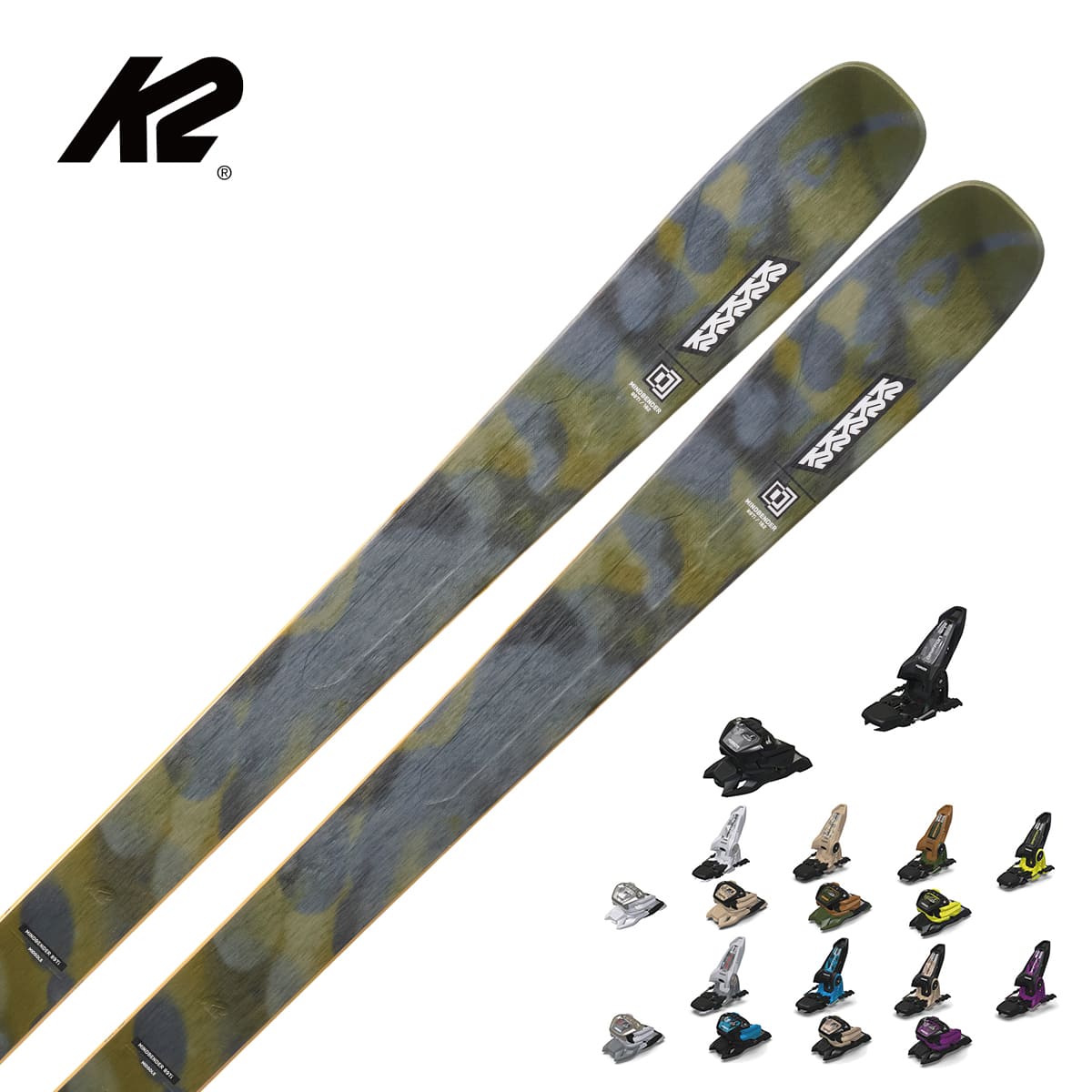 K2 ケーツー スキーの板板 メンズ レディース＜2026＞MINDBENDER 89Ti [KS250949] + 目じるし GRIFFON 13 ビンディング 仕掛ける 打っ付け無料