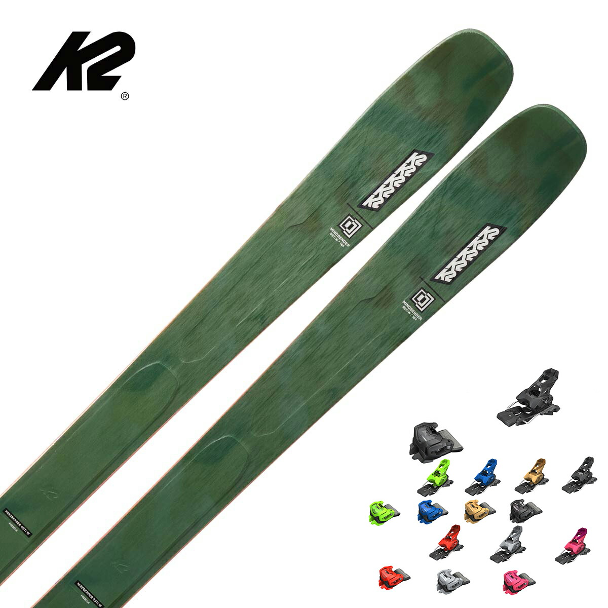 K2 ケーツー スキーの板板 レディース＜2026＞MINDBENDER 89Ti W [KS250970] + チロリア ATTACK 14 GW ビンディング 仕掛ける 打っ付け無料