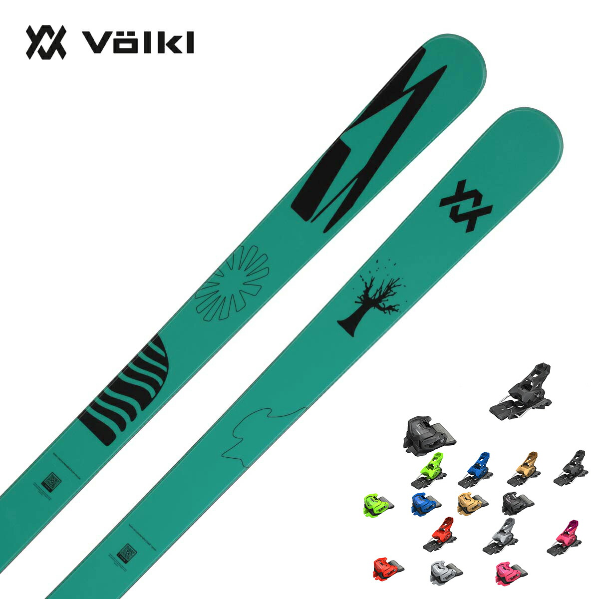 【エントリーでP最大10倍！24日20時～】VOLKL フォルクル スキー板 メンズ レディース ＜2026＞REVOLT 86 / [V2510160.000] + チロリア ATTACK 14 GW ビンディング セット 取付無料