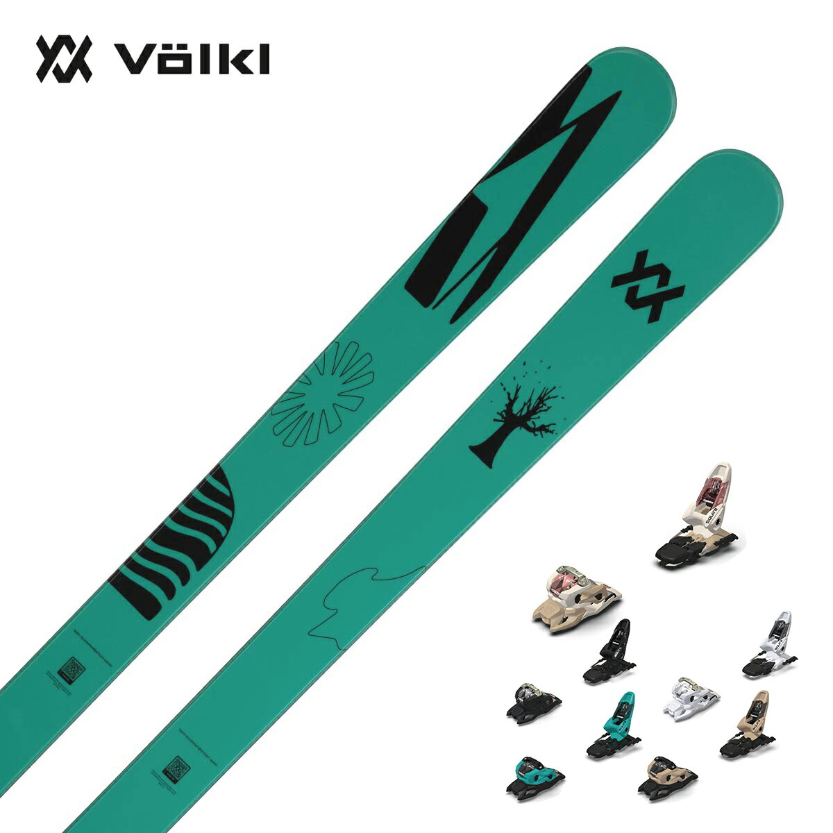 【エントリーでP最大10倍！24日20時～】VOLKL フォルクル スキー板 メンズ レディース ＜2026＞REVOLT 86 / [V2510160.000] + マーカー SQUIRE 11 ビンディング セット 取付無料