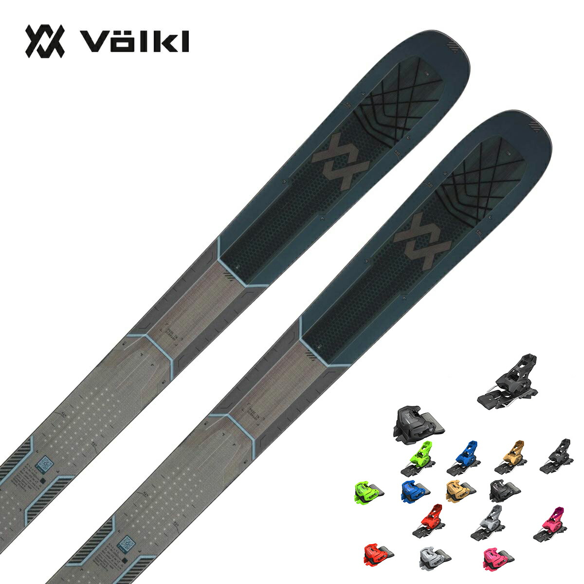 VOLKL フォルクル スキーの板板 メンズ レディース＜2026＞MANTRA 102 [V2510111.000] + チロリア ATTACK 14 GW ビンディング 仕掛ける 打っ付け無料