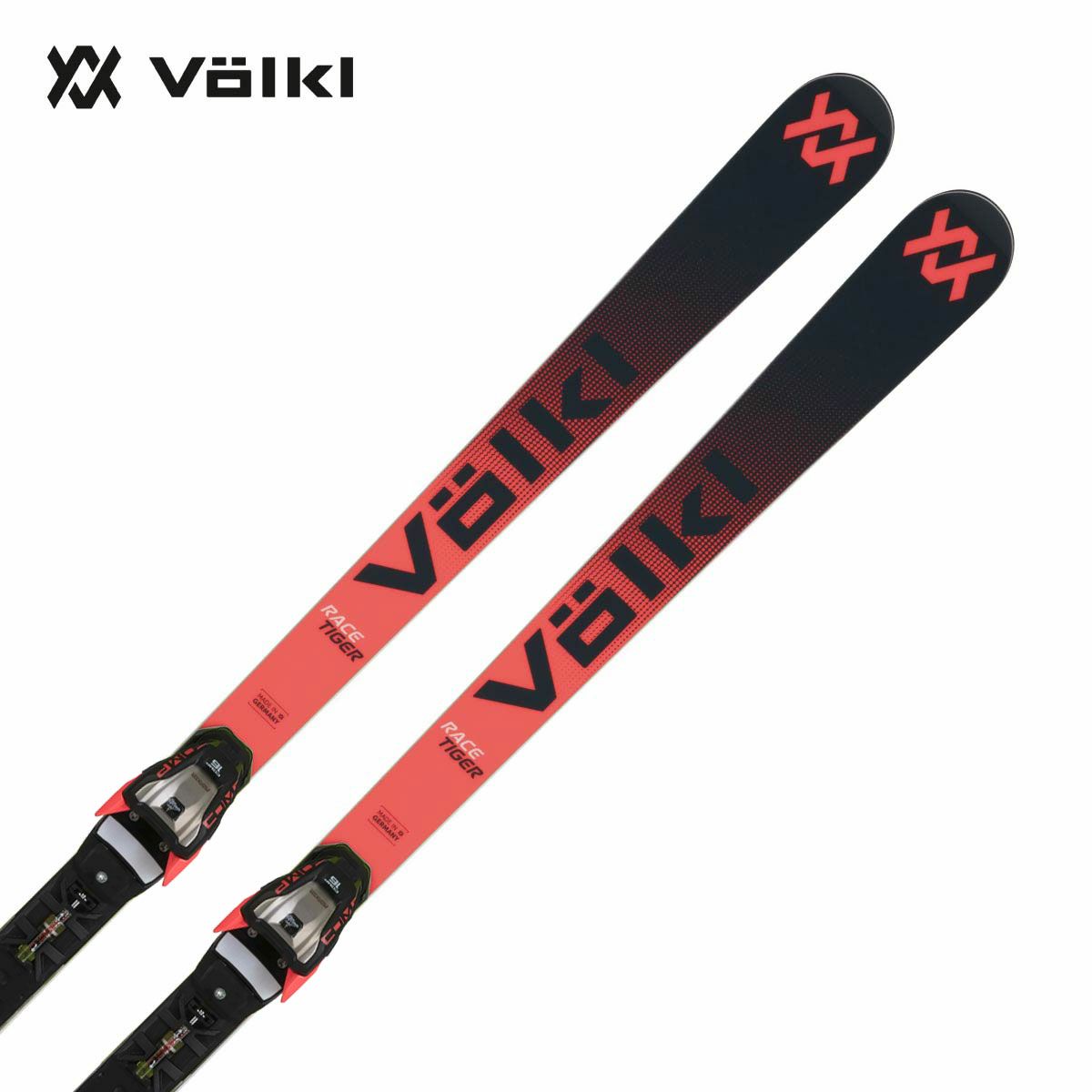 VOLKL フォルクル スキーの板板 メンズ レディース＜2026＞RACETIGER GS 幼児用便器 MASTERS + 幼児用便器 PLATE + COMP 16 [V2510821.000]ビンディング 仕かける 開びゃく無料