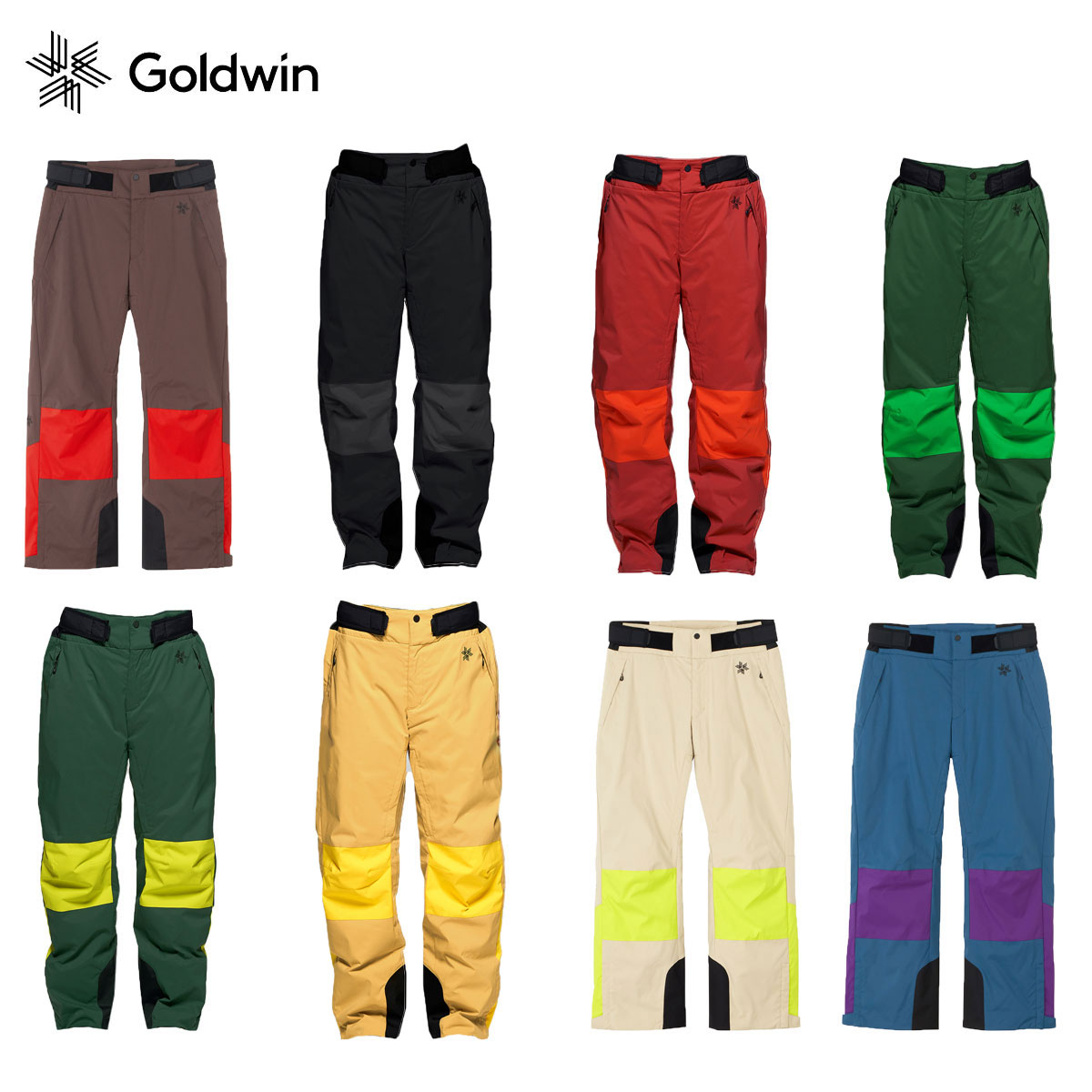 スキーウェア スキーパンツ パンツ ゴールドウイン Goldwin メンズ 2-tone Color Wide Pants / G33355A ｜スキー専門店　タナベスポーツ