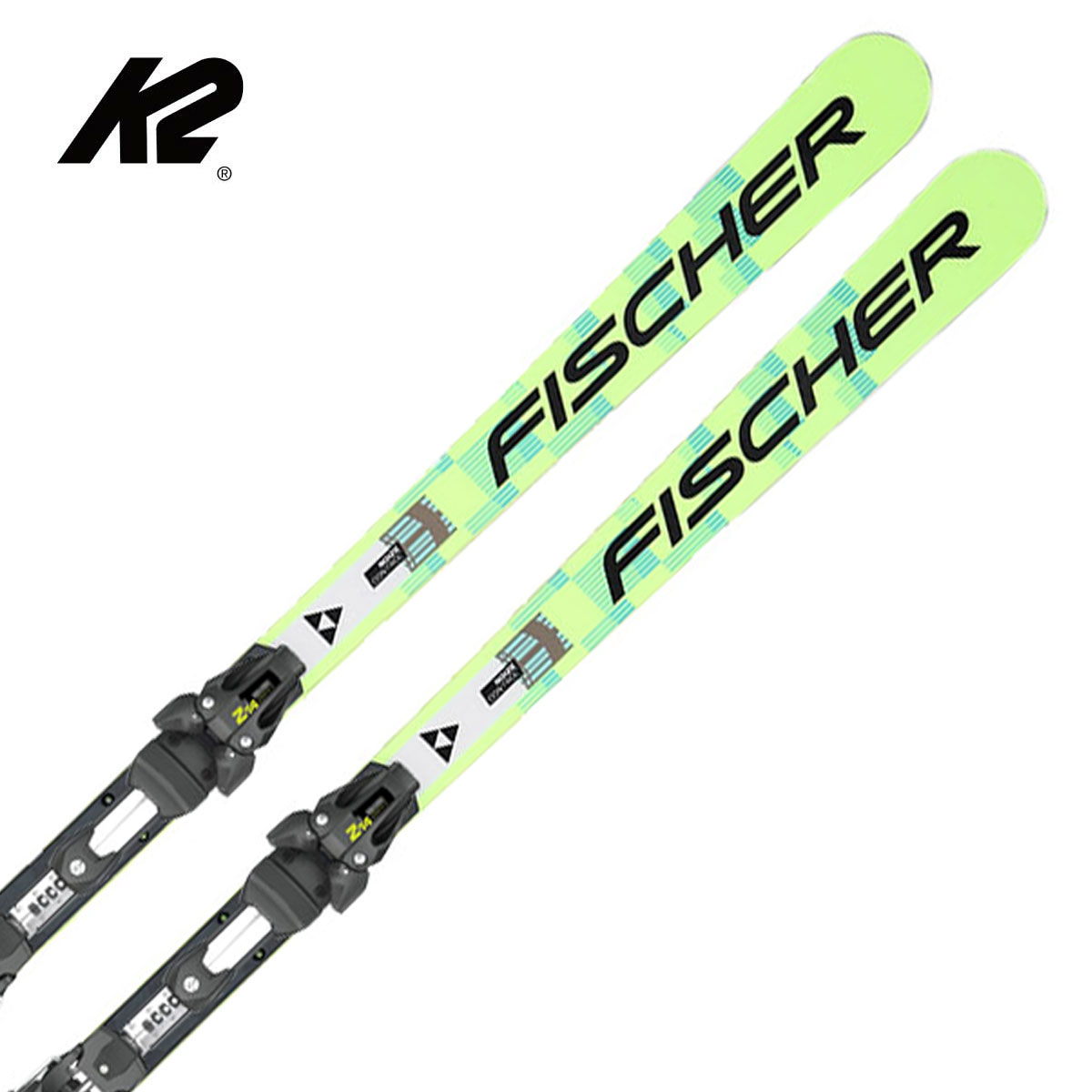 FISCHER フィッシャー スキーの板板 キッズ お坊っちゃん＜2027＞RC4 NOIZE GS JR. M-PLATE 173-178 [A10125]+ RC4 Z14 FREEFLEX ST Brake 85 [A][T00525] ビンディング 書き割り 滑りだし無料