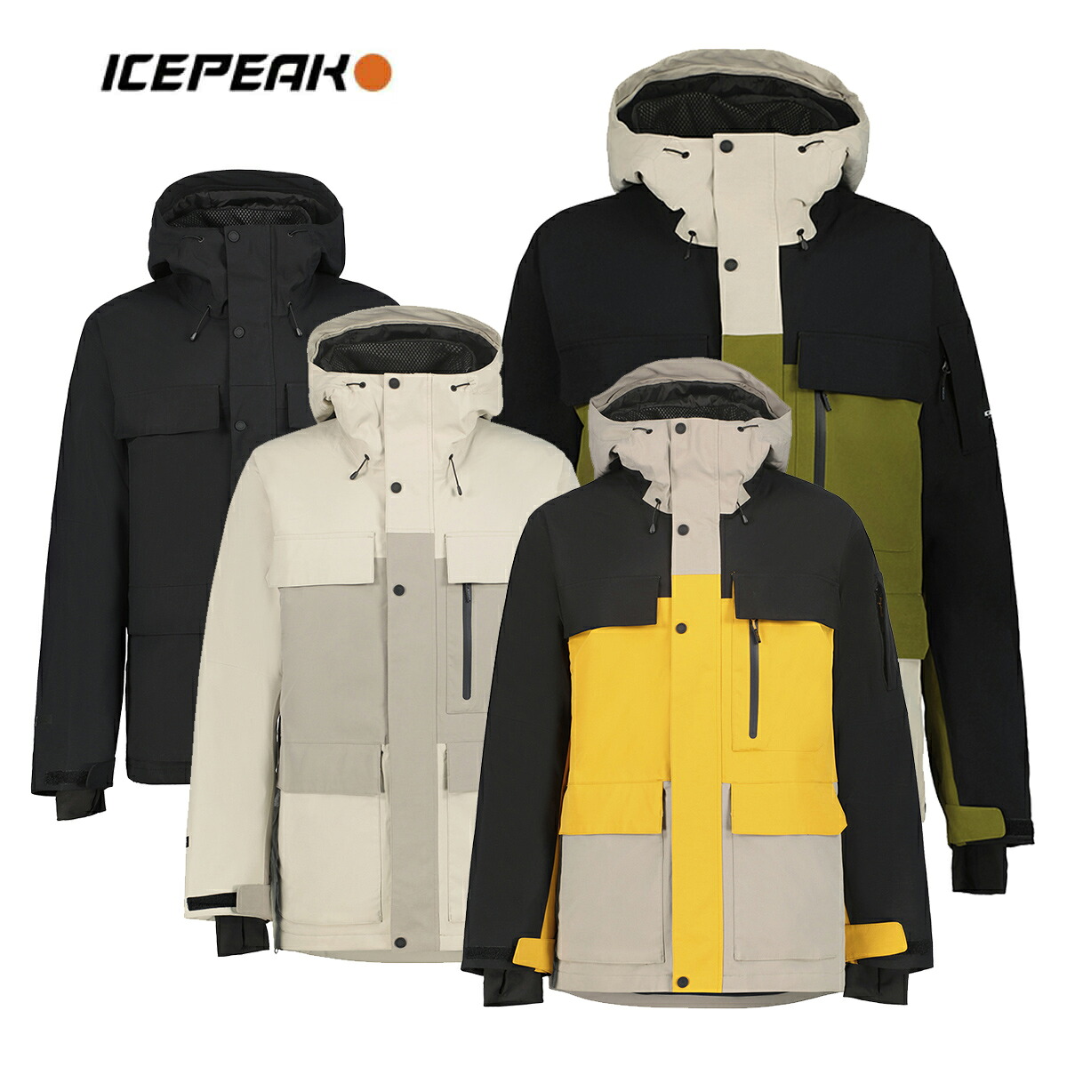 【エントリーでP最大10倍！14日20時～】ICEPEAK アイスピーク スキーウェア アウター ジャケット メンズ＜2026＞856221547 / CALE MEN