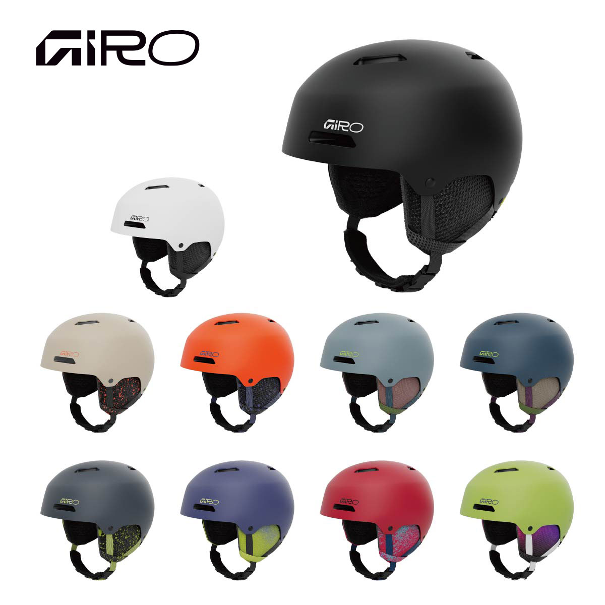 【エントリーでP最大10倍！14日20時～】GIRO ジロ スキーヘルメット キッズ ジュニア＜2026＞Crue / クルー 日本正規品