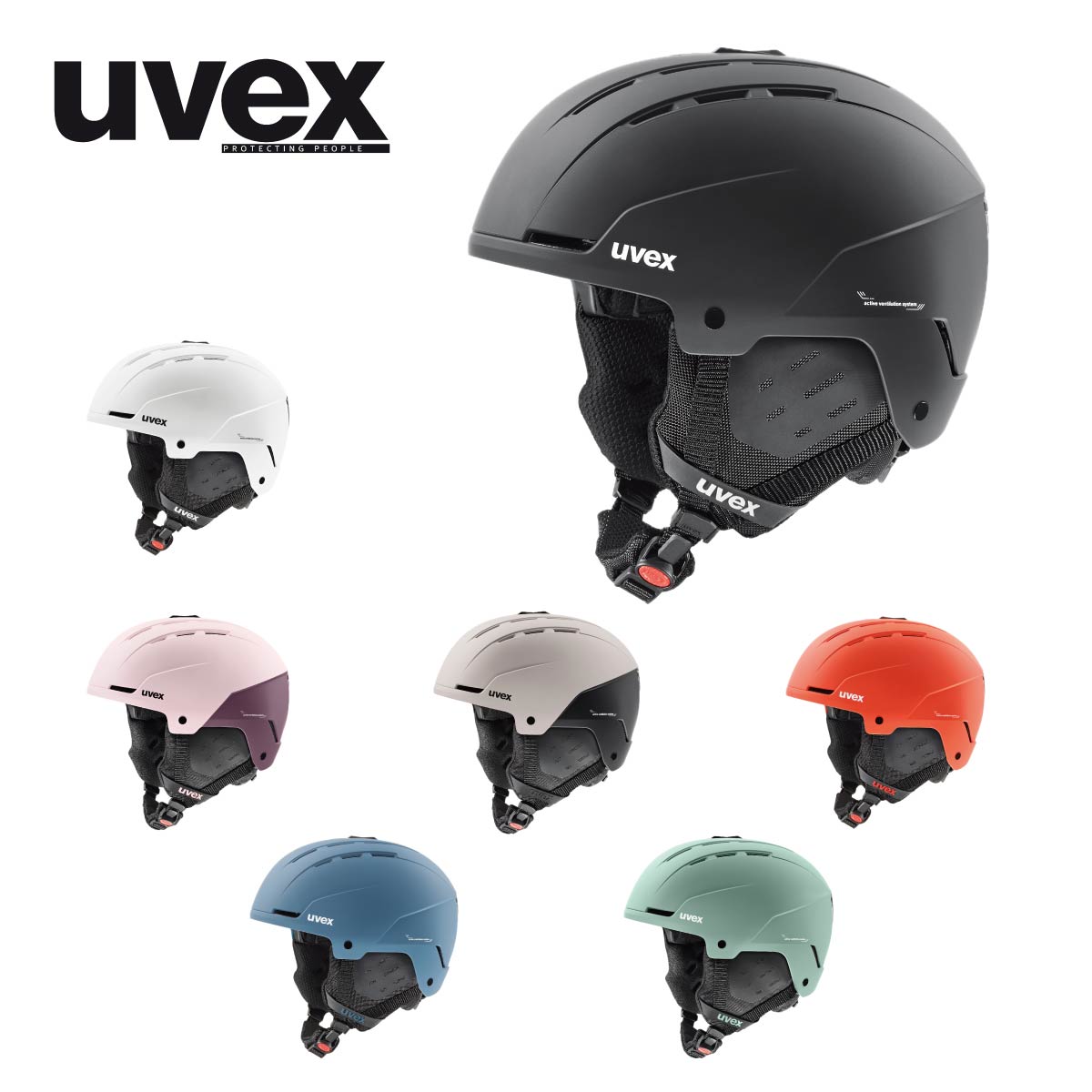 【エントリーでP最大10倍！10日1時59まで】 UVEX ウベックス スキーヘルメット メンズ レディース＜2026＞566318 / uvex stance【ASIANFIT】 日本正規品
