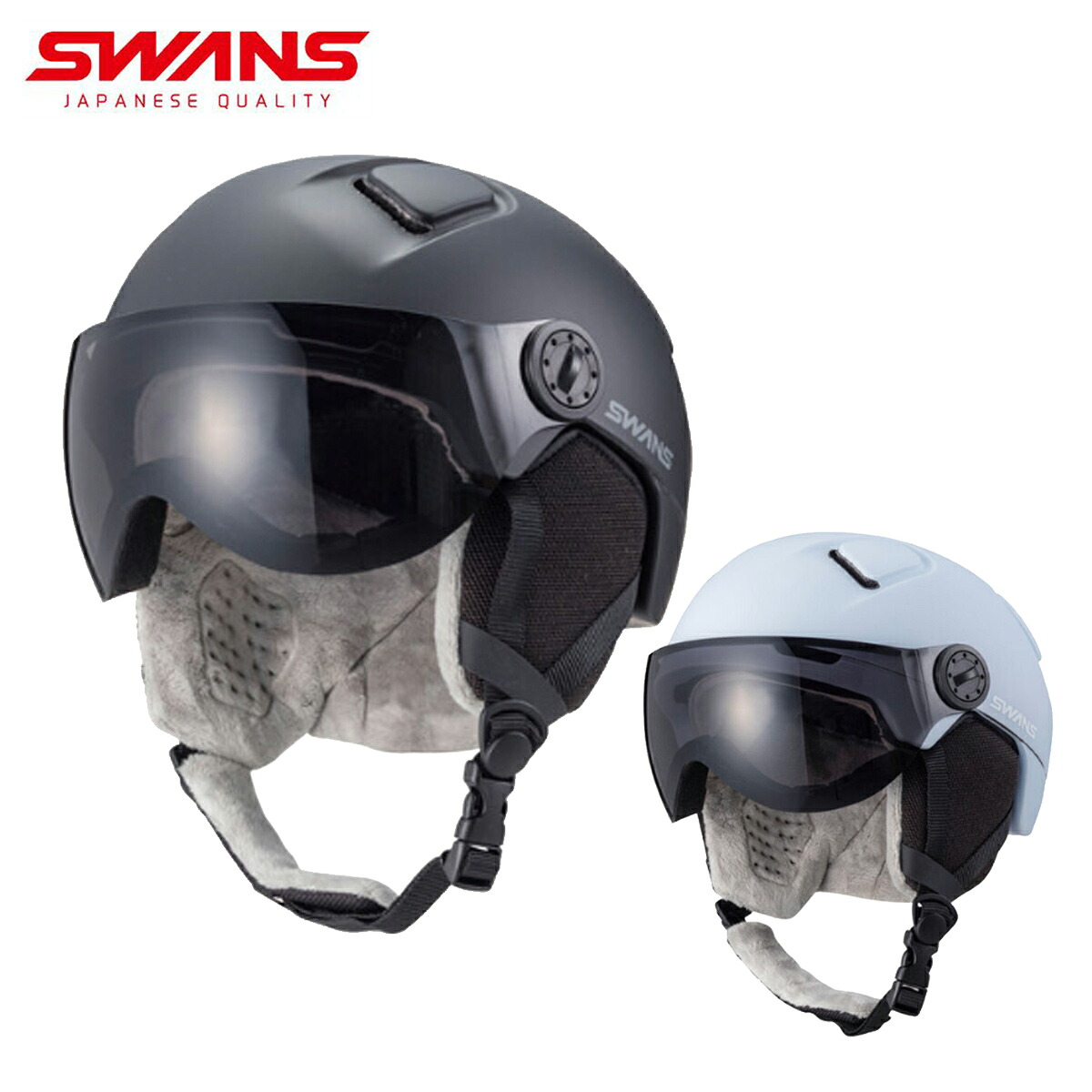 SWANS スワンズ スキーヘルメット キッズ ジュニア<2027>H-83 VISOR 日本正規品|スキー専門店 タナベスポーツ