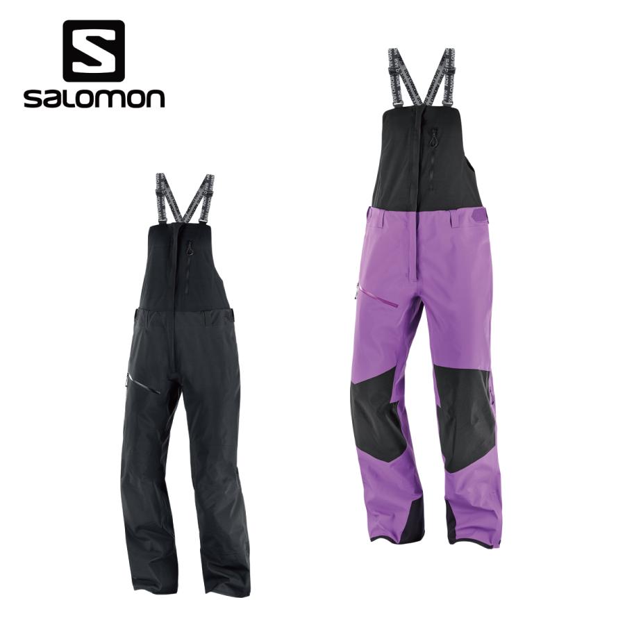 スキーの板御召しもの スキーの板ズボン下 レディース ズボン下 SALOMON サロモン QST GORE-TEX PRO BIB W / LC2124