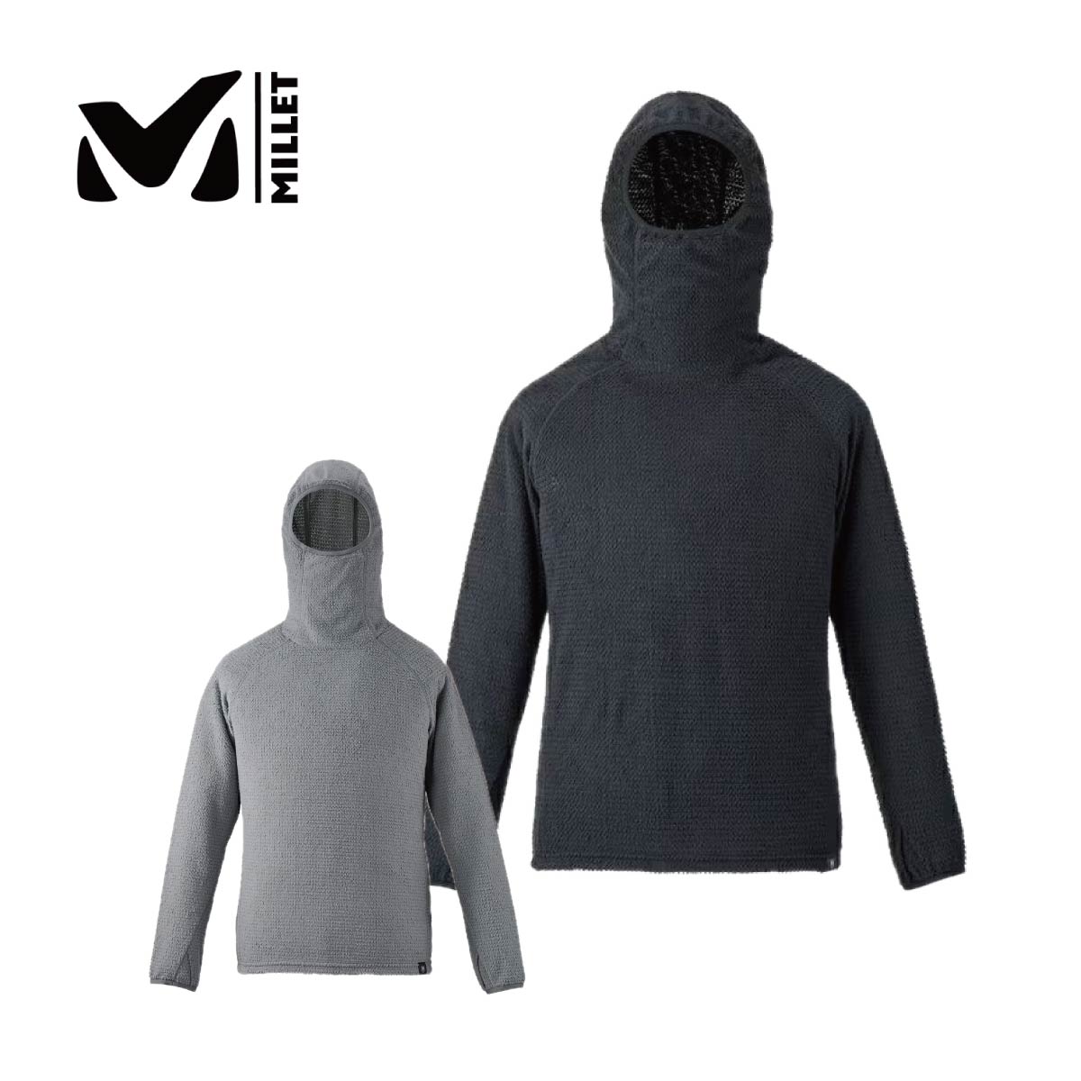 ミレー MILLET スキーの板御召しもの トップス メンズ レディース ユニ一発やる＜2026＞MIV02058 / THROUGH WARM HOODIE  / スルー ウォーム フーディ