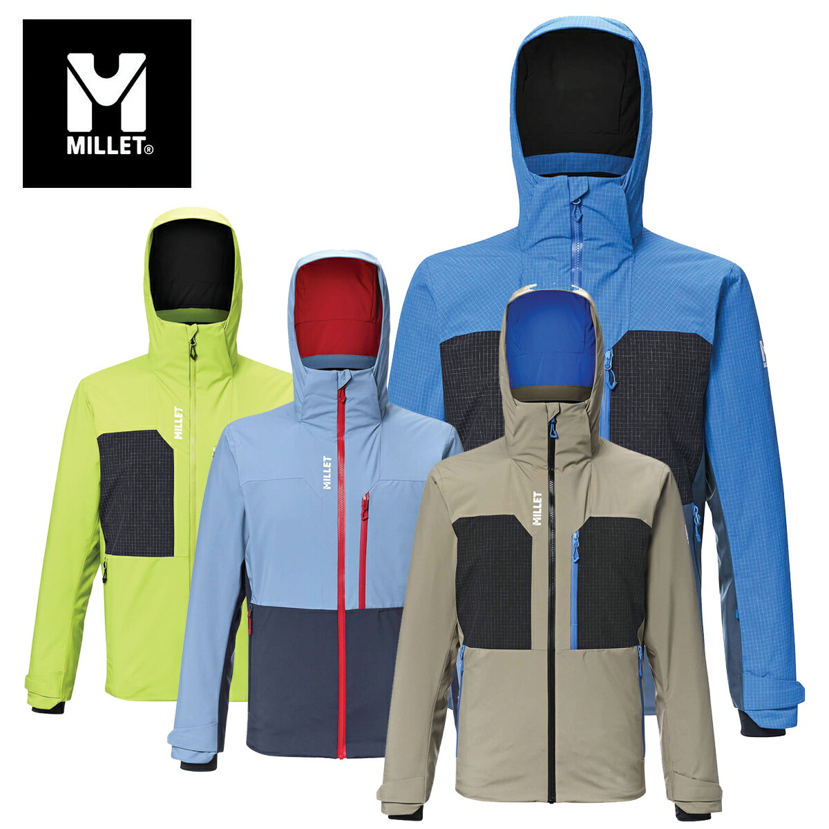 MILLET ミレー スキーの板お召しもの 上衣 メンズ＜2026＞MIV10597 / GRANDS MONTETS PEAK JKT M