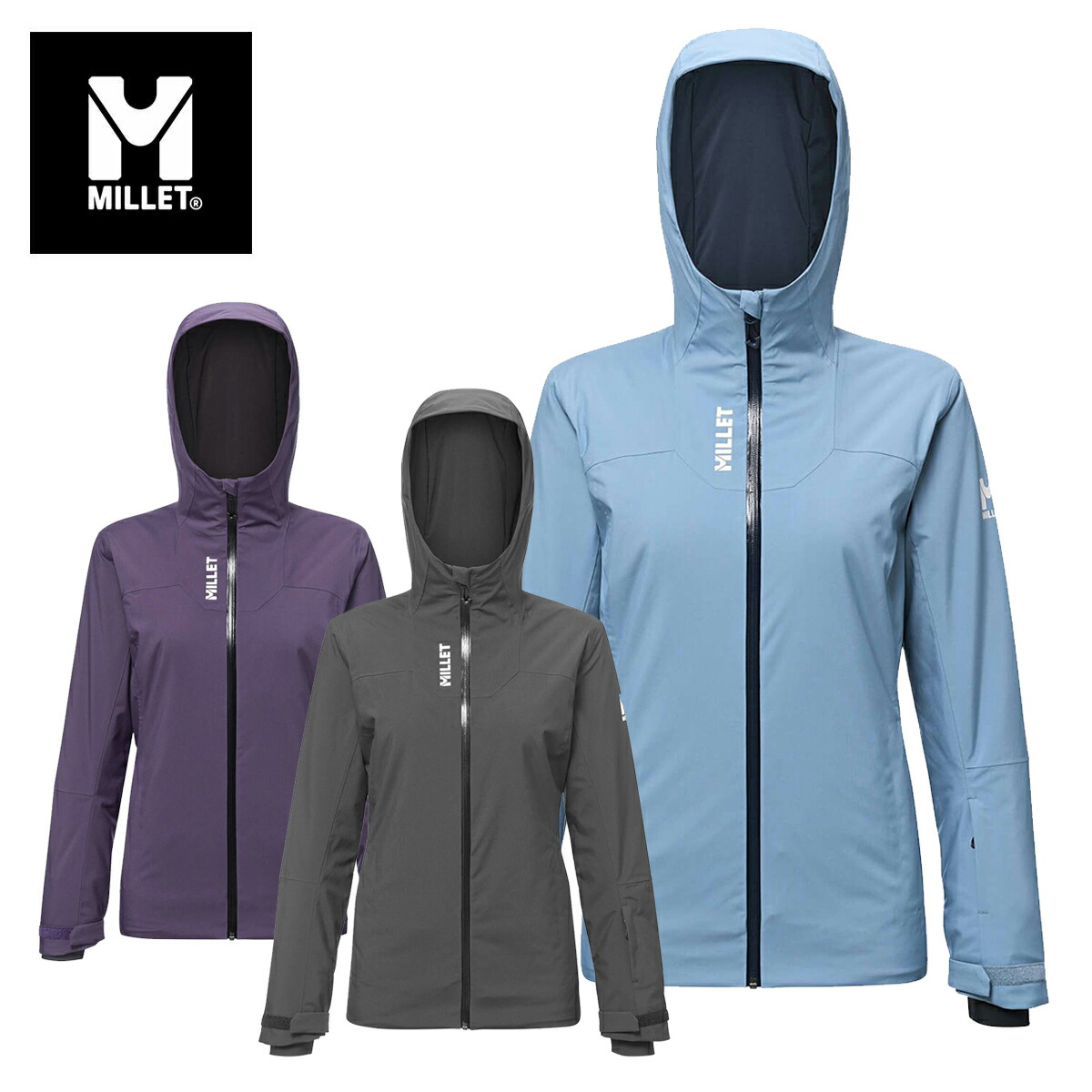 MILLET ミレー スキーの板御召しもの 上衣 レディース＜2026＞MIV10612 / BREVENT JKT W
