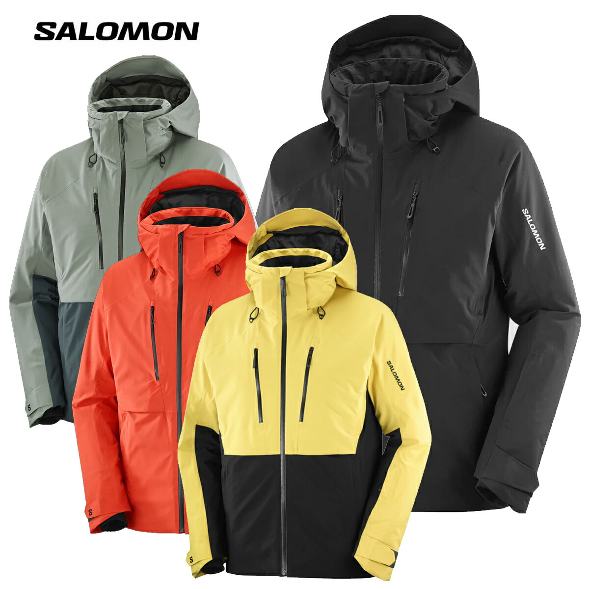SALOMON サロモン スキーウェア ジャケット メンズ<2026>BRILLIANT 2.0 JACKET M【ファスナー付き】|スキー専門店 タナベスポーツ