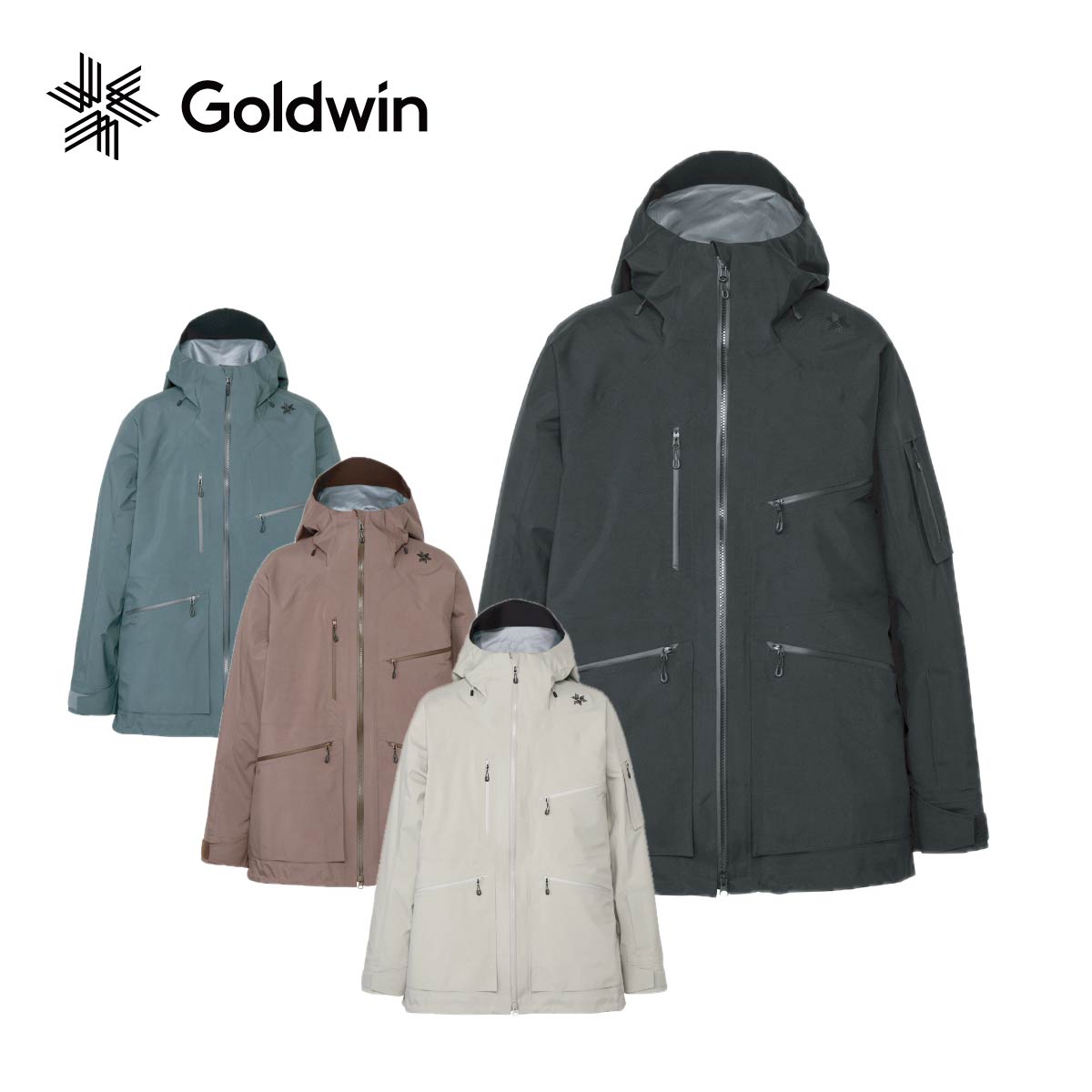 GOLDWIN ゴールドウイン スキーの板御召しもの アウター 上衣 メンズ＜2026＞G05305 / GORE-TEX 3L Work Poket Jacket