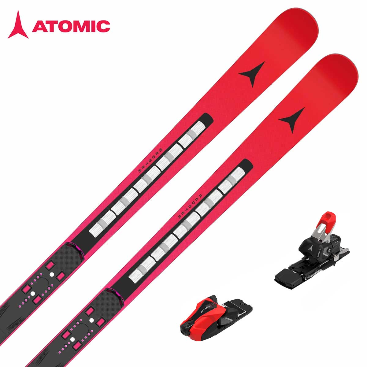 【早期取っておく】ATOMIC アトミック スキーの板板 お坊っちゃん ＜2027＞REDSTER G9 FIS REVOSHOCK / AA0030582 + ICON RS 12 ビンディング 仕掛ける 初っ切り無料【FIS相応う】