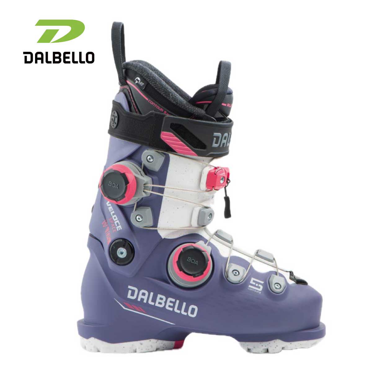 【早期取っておく】DALBELLO ダルベロ スキーの板ブーツ レディース ＜2027＞VELOCE SPACE 105 W DUAL / D2503104【boa積み上げる】【グリップウォーク】