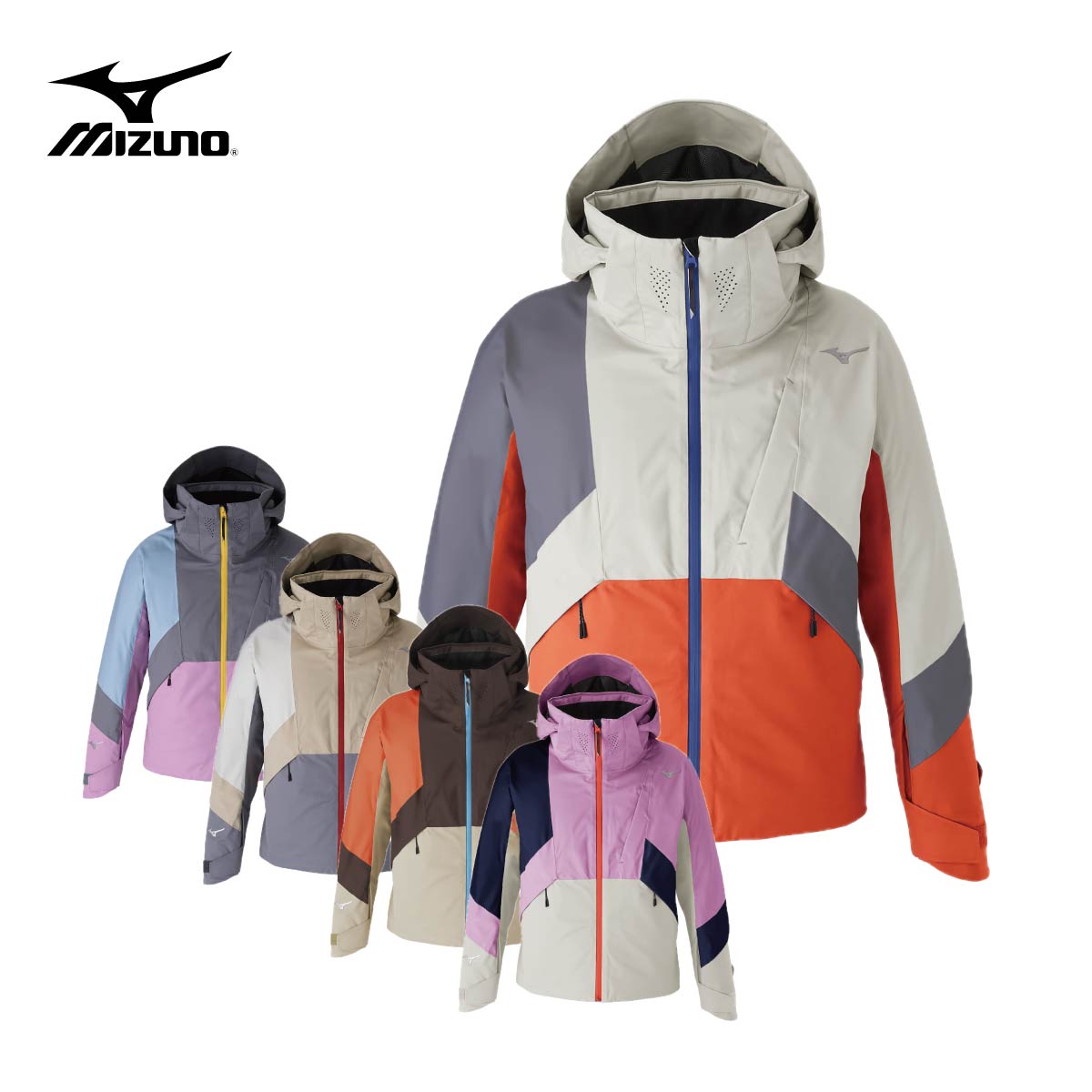 【早期取って置く】MIZUNO ミズノ スキーの板御召しもの 上衣 メンズ レディース＜2027＞Z2MED340 / FREE SKI PARKA / 無償性スキーの板パーカー