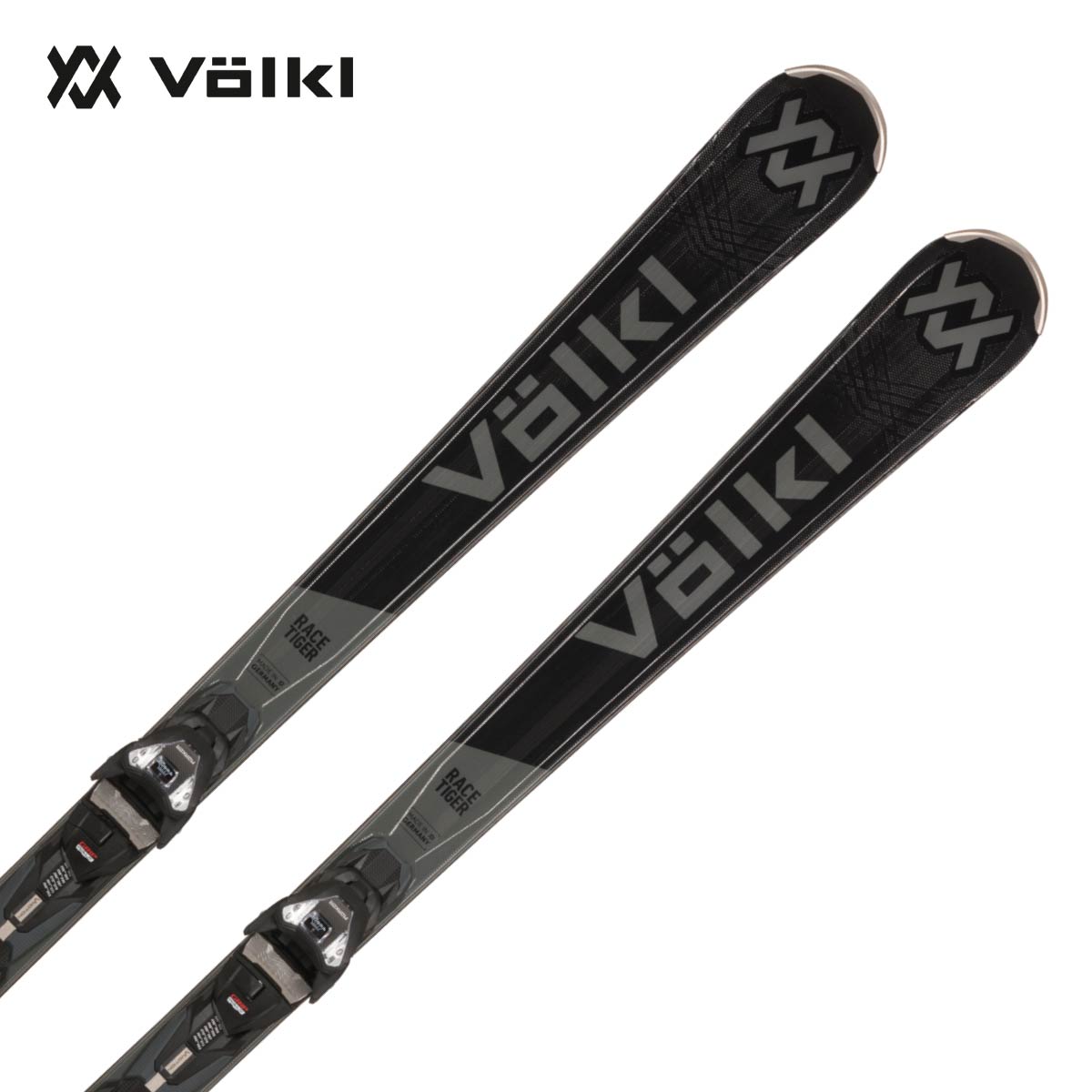 【早期取っておく】VOLKL フォルクル スキーの板板 メンズ レディース＜2027＞RACETIGER MC BLACK / [V2610005.000] + VMOTION + VMOTION 12 90MM ビンディング 書き割り 取り付き無料【グリップウォーク相応う】