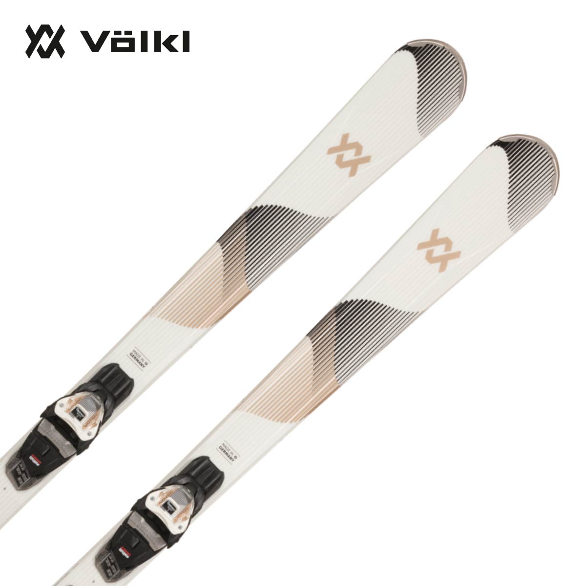 【早期取って置く】VOLKL フォルクル スキーの板板 レディース＜2027＞SHINE 76 / [V2610055.000] +  VMOTION + VMOTION 10 LADY 80MM ビンディング 書き割り 滑りだし無料【グリップウォーク相応う】