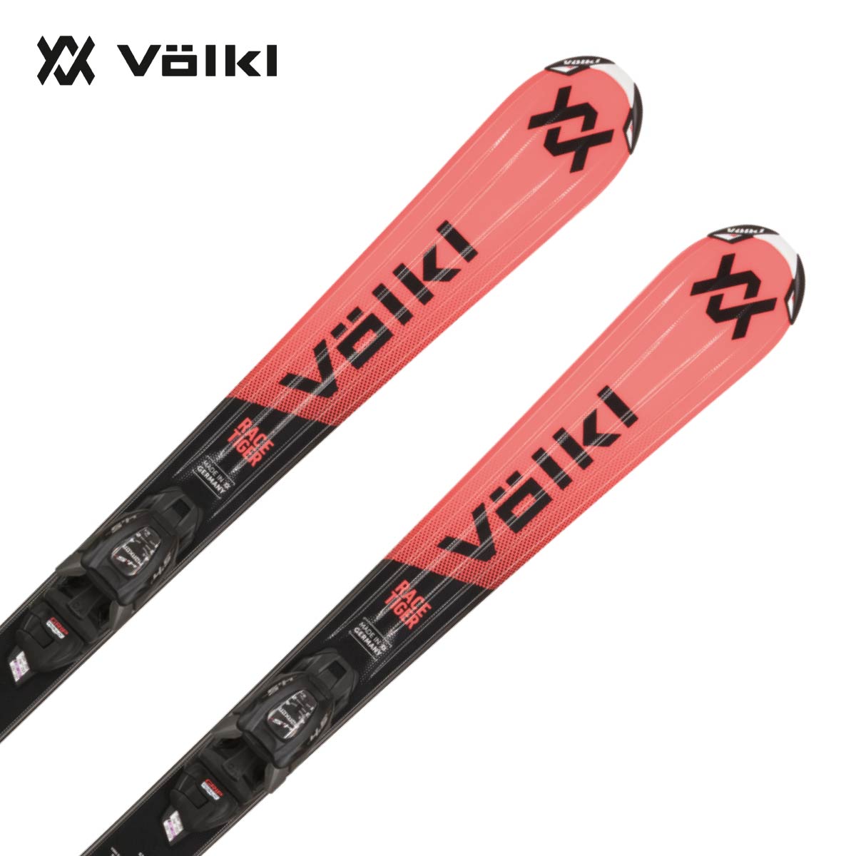 【早期取って置く】VOLKL フォルクル スキーの板板 キッズ お坊っちゃん＜2027＞RACETIGER JR RED / [V2610207.000] + VMOTION + 7.0 VMOTION JR 70MM ビンディング 書き割り 滑りだし無料【グリップウォーク相応う】