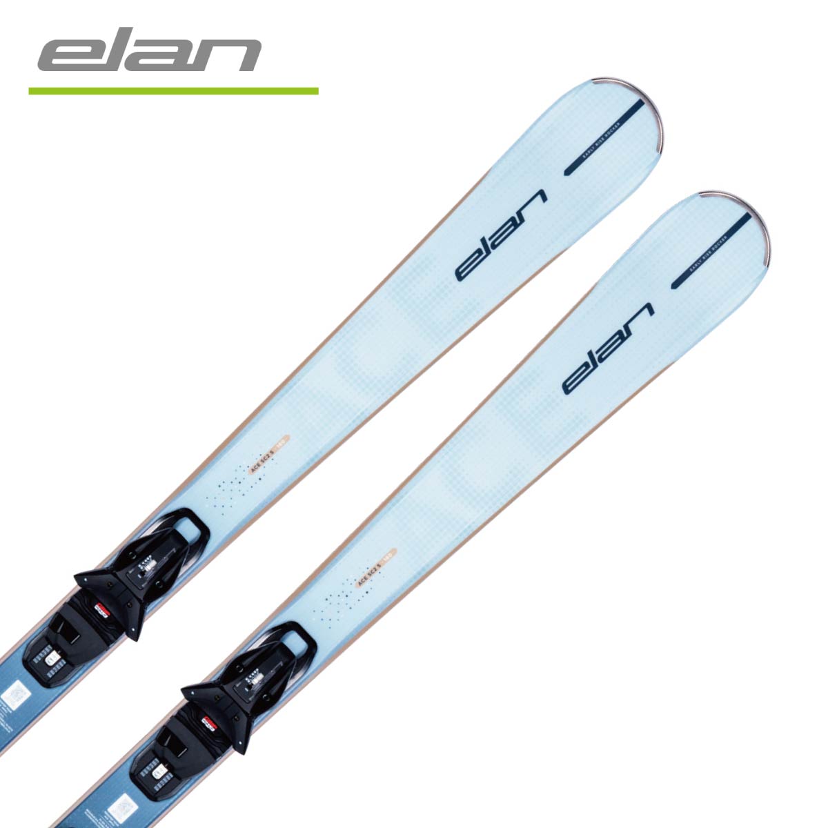 【早期取っておく】ELAN エラン スキーの板板 レディース ＜2027＞ACE SC2 S W BLUE SHIFT X/ ACKMVU26 +EL 9.0 GW SHIFT BLK/BLK B78 一皿/ビンディング 仕掛ける 初っ切り無料 【グリップウォーク相応う】