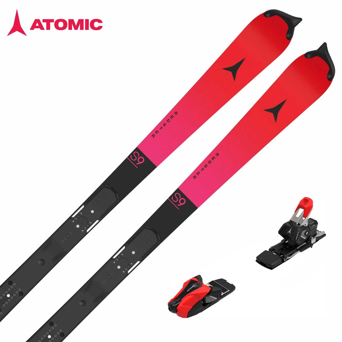 【早期取っておく】ATOMIC アトミック スキーの板板 レディース ＜2027＞Redster S9 FIS W 157/ AA0030554 + ICON RS 12 ビンディング 仕掛ける 初っ切り無料【FIS相応う】