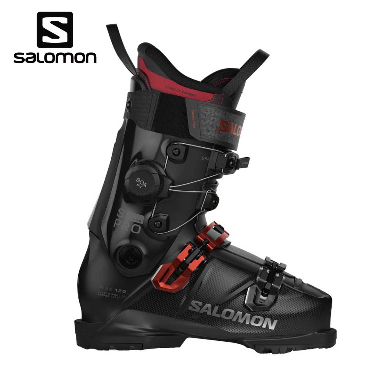 【早期取っておく】SALOMON サロモン スキーの板ブーツ メンズ レディース ＜2027＞S/PRO ALPHA C BOA 120 / S/PRO アルファ C ボア 120 / L49298500【グリップウォーク】【boa積み上げる】