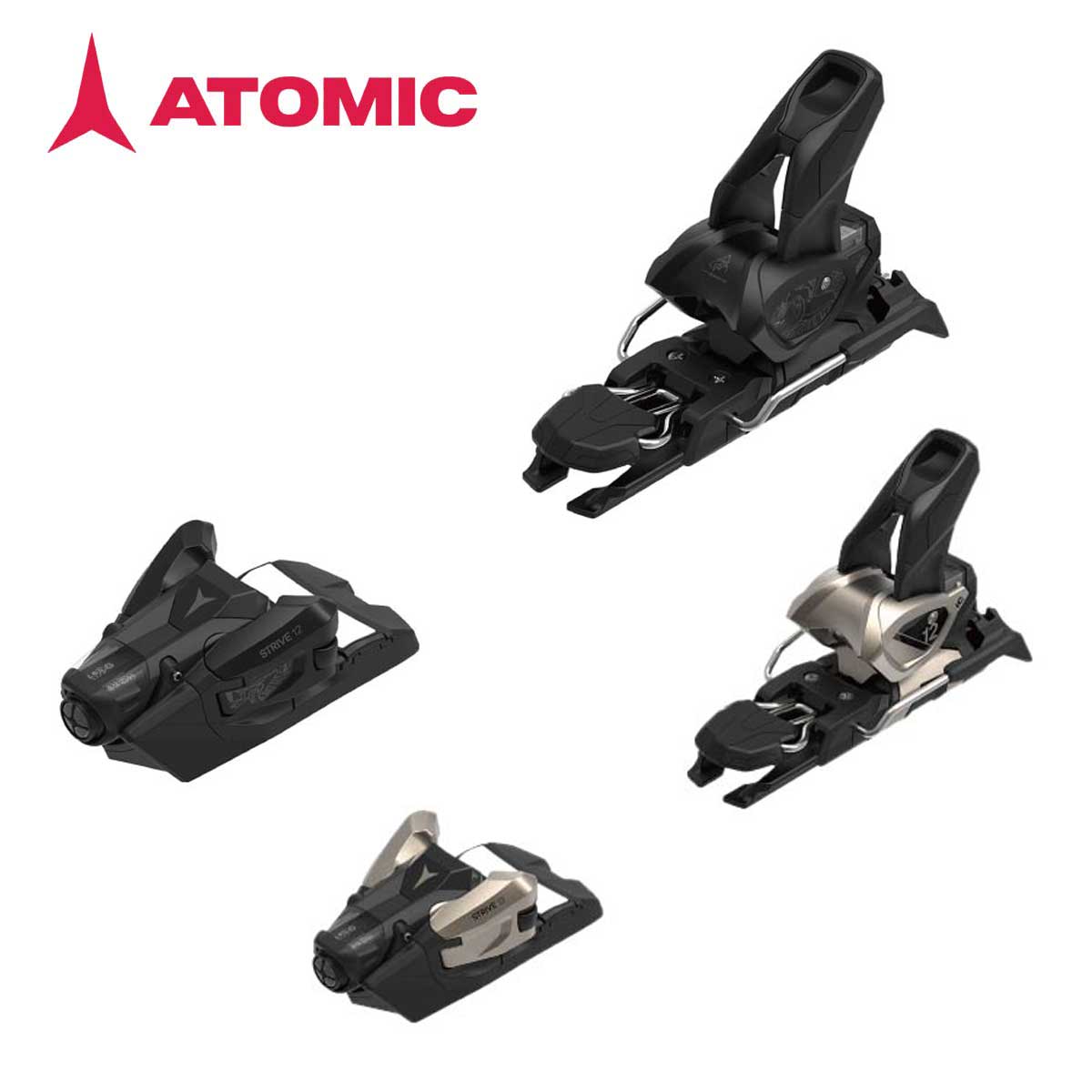【早期取っておく】ATOMIC アトミック スキーの板 ビンディング メンズ レディース ＜2027＞ STRIVE 12 GW / AD5002380 / AD5002274【グリップウォーク相応う】