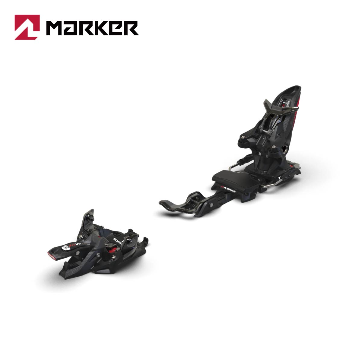 【早期取っておく】MARKER 目じるし スキーの板 ビンディング ＜2027＞KINGPIN MWERKS 12 / 第一人者いの一番 Mワークス 12