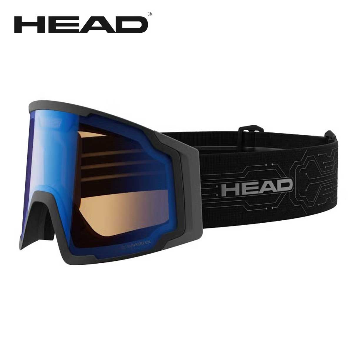 【早期取っておく】HEAD 尖端 スキーゴーグル＜2027＞NEVES SUNSCREEN / ネベス サンスクリーン / 391425 【鏡鑑】