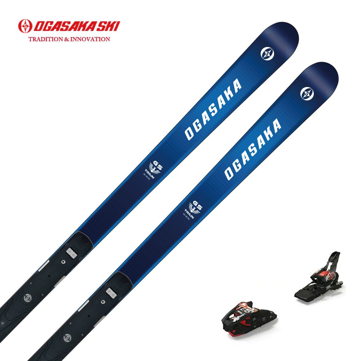【早期取っておく】OGASAKA オガサカ スキーの板板 メンズ レディース＜2027＞TRIUN GS-30 ＋ SRED ＋ ＜24＞XCOMP 12 GW ビンディング 仕掛ける 初っ切り無料【FIS相応う】
