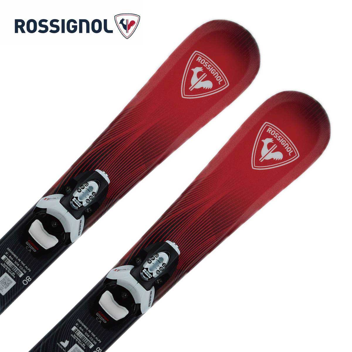 【早期取って置く】ROSSIGNOL ロシニョール スキーの板板 キッズ お坊っちゃん ＜2027＞HERO KID PRE-DRILLED / [RAPWE03] + TEAM 4 + TEAM 4 GW [FCKKT01] ビンディング 書き割り 滑りだし無料