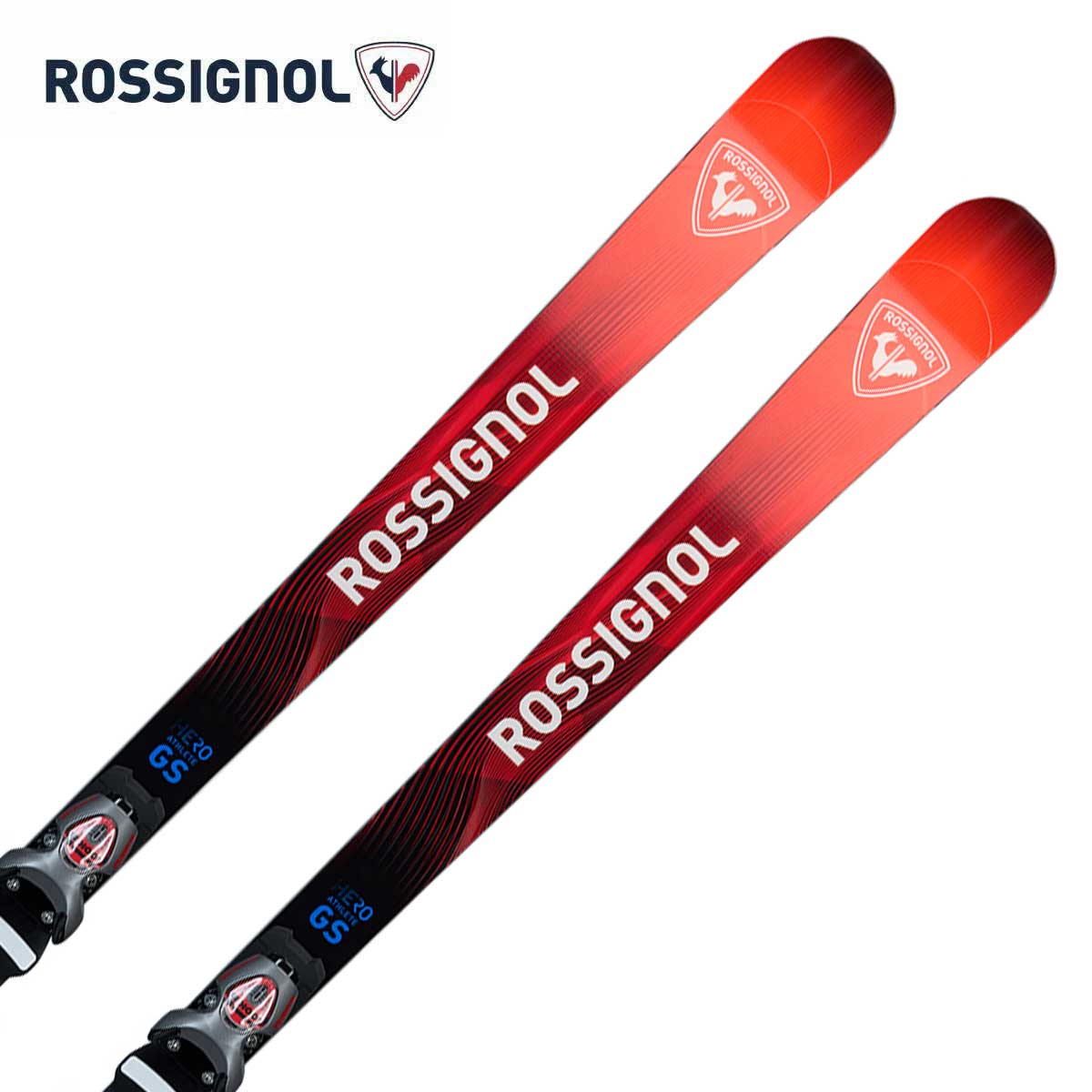 ROSSIGNOL ロシニョール スキー板 メンズ レディース＜2027＞HERO ATHLETE GS / [RAPDP01] + R22 + SPX 12 ROCKERACE GW [FCPBS03R] ビンディング セット 取付無料【グリップウォーク対応】｜スキー専門店　タナベスポーツ