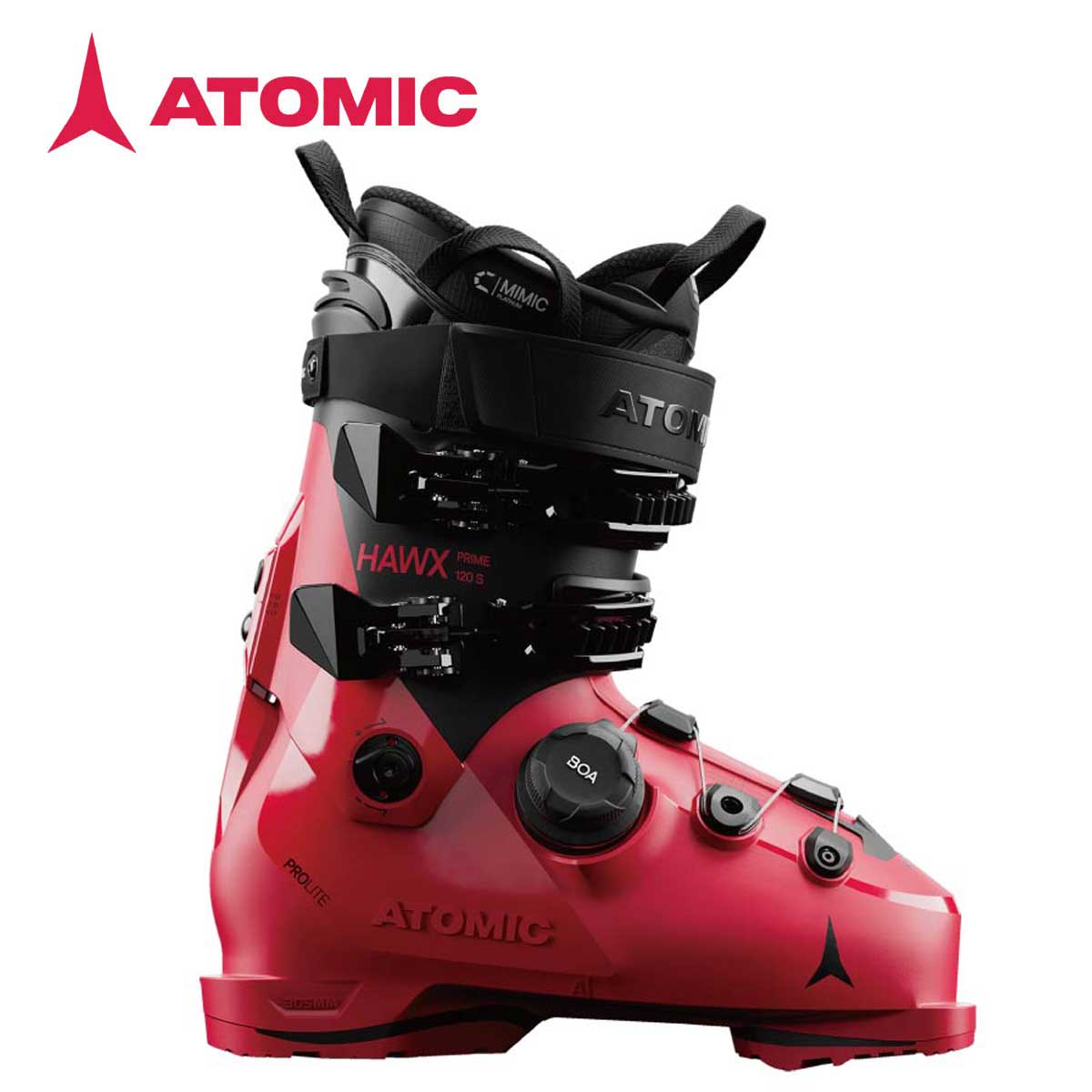 ATOMIC アトミック スキーブーツ メンズ レディース＜2027＞Hawx Prime 120 S BOA / ホークス プライム 120 エス ボア / AE5033940【グリップウォーク】【boa搭載】｜スキー専門店　タナベスポーツ