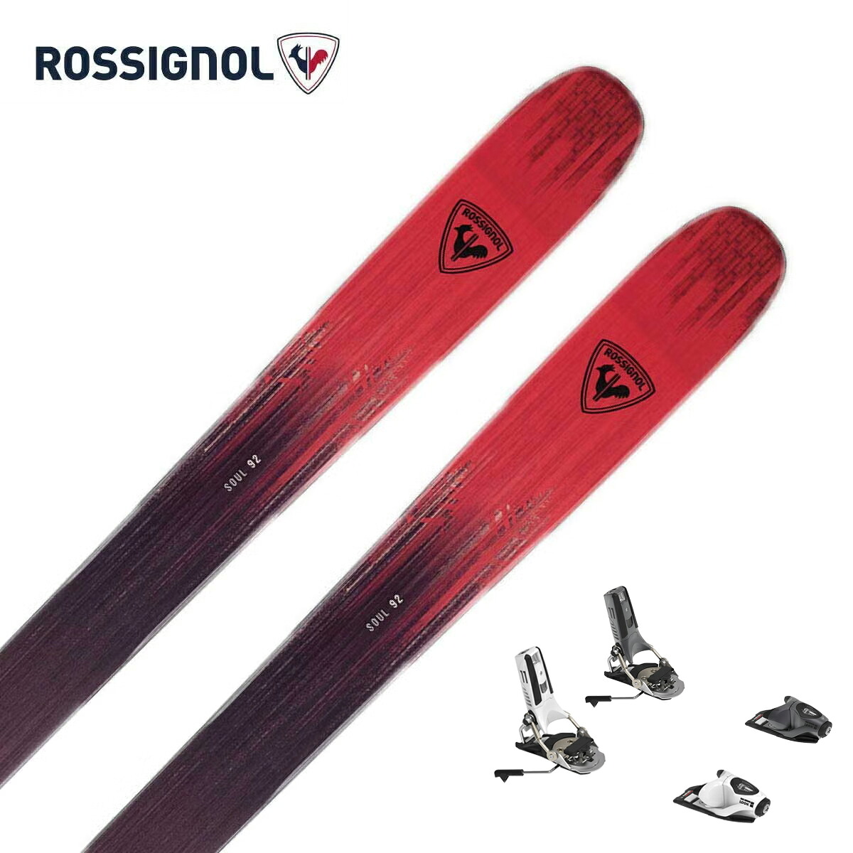 ROSSIGNOL ロシニョール スキー板 メンズ レディース＜2027＞SOUL 92 / [RAPMY01] + ＜27＞PIVOT 2.0 11 GW ビンディング セット 取付無料【グリップウォーク対応】｜スキー専門店　タナベスポーツ