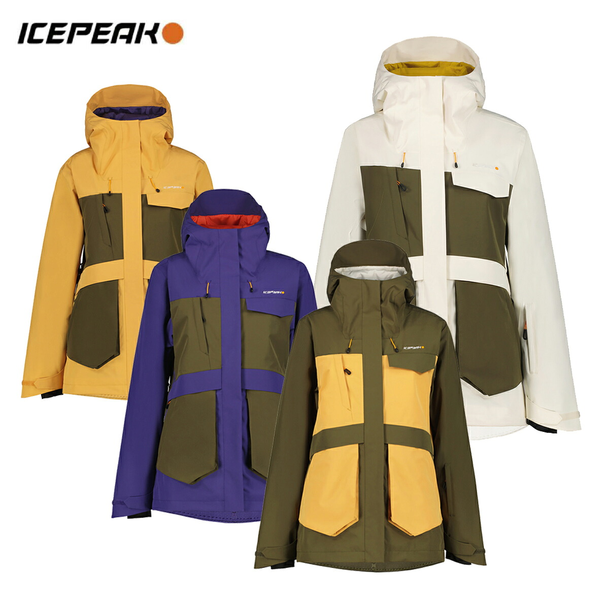 ICEPEAK アイスピーク スキーウェア アウター ジャケット レディース＜2026＞853141992 / OSTERDOCK WOMEN｜スキー専門店　タナベスポーツ