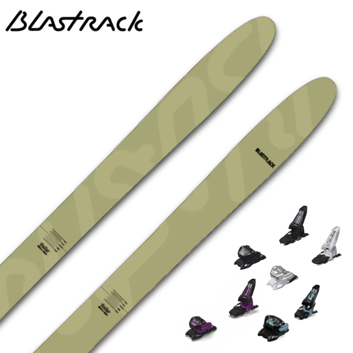 BLASTRACK ブラストラック スキー板 メンズ レディース＜2027＞ROC 118 / アールオーシー 118 + ＜26＞GRIFFON 13 GW ビンディング セット 取付無料【グリップウォーク対応】｜スキー専門店　タナベスポーツ