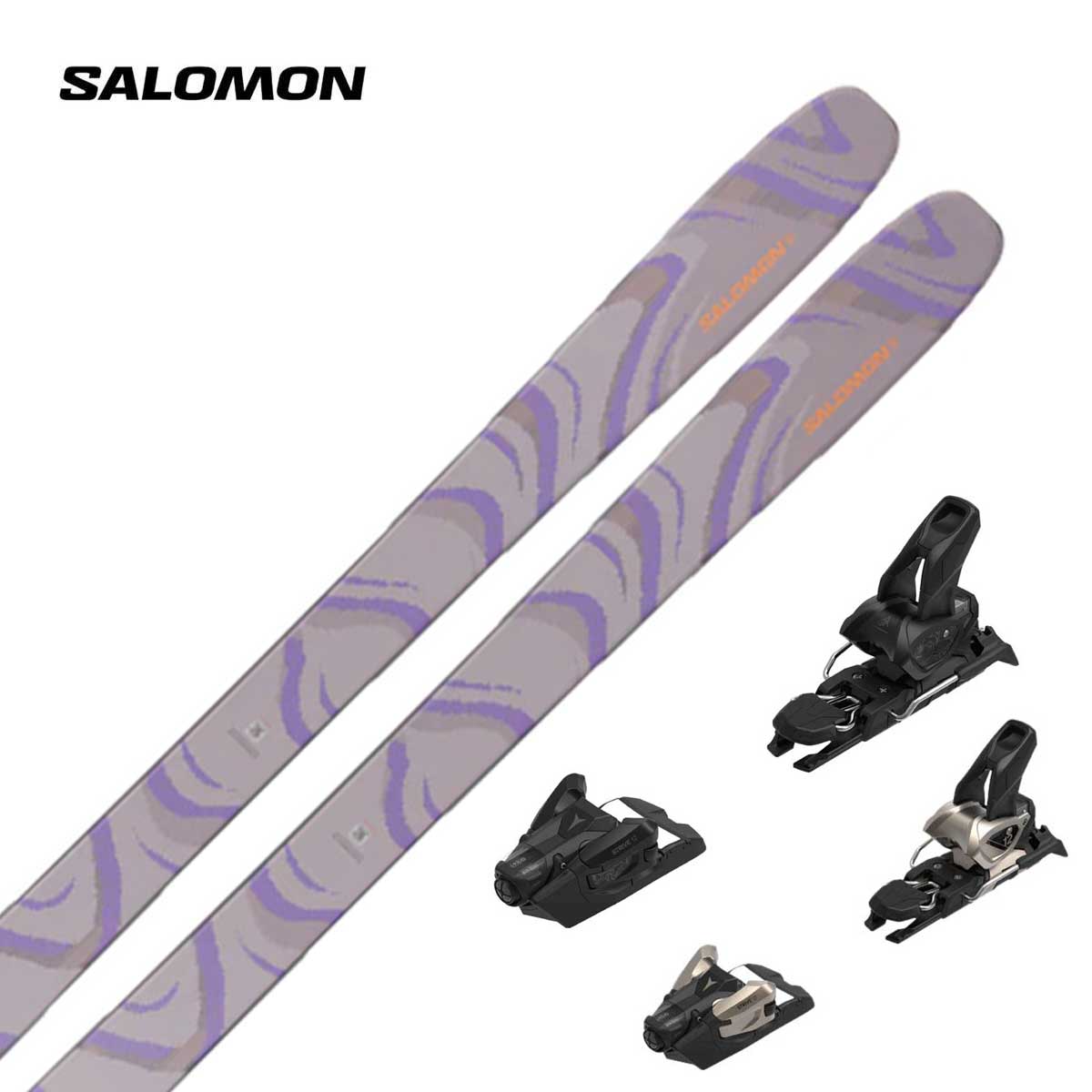 SALOMON サロモン スキー板 メンズ レディース＜2026＞QST 106 NIRVANA [L47825900] + ＜27＞ATOMIC STRIVE 12 GW ビンディング セット 取付無料｜スキー専門店　タナベスポーツ