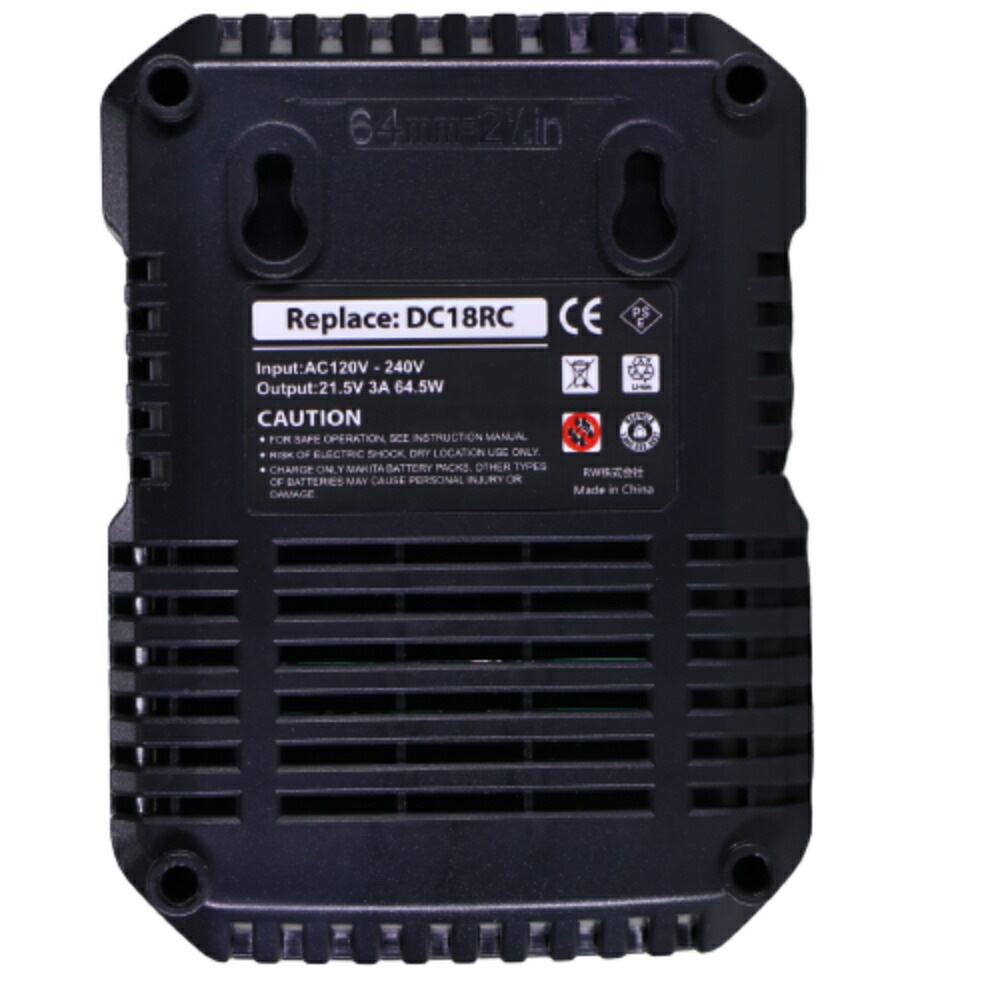 BL1860B+DC18RC小型軽量型マキタ互換バッテリー充電器セット18v6.0Ah6000mAhリチウムイオン蓄電池ブロアーインパクトドライバードリル草刈機ブロワー電動工具ハンディークリーナーコードレス掃除機交換用電池