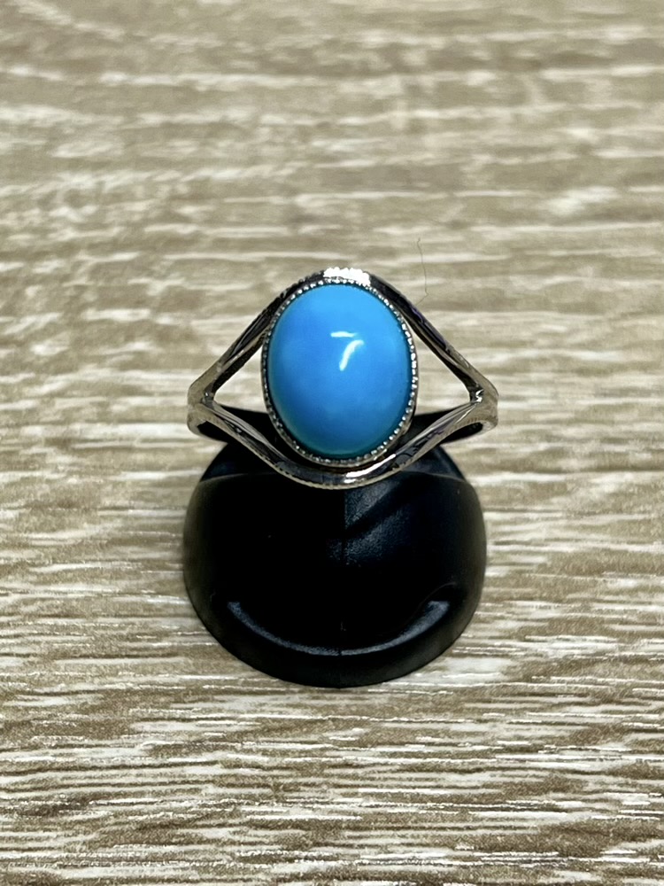 【送料無料】 Pt900 リング ターコイズ 指輪 トルコ石 Turquoise プラチナ #409|田中貴金属 レガロ