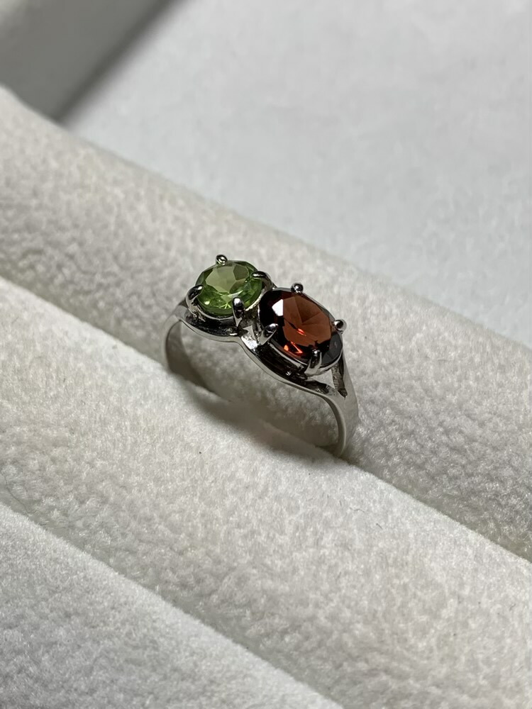 K14WG ペリドットリング 楽天市場】【送料無料】 K14WG ペリドット リング #396 指輪