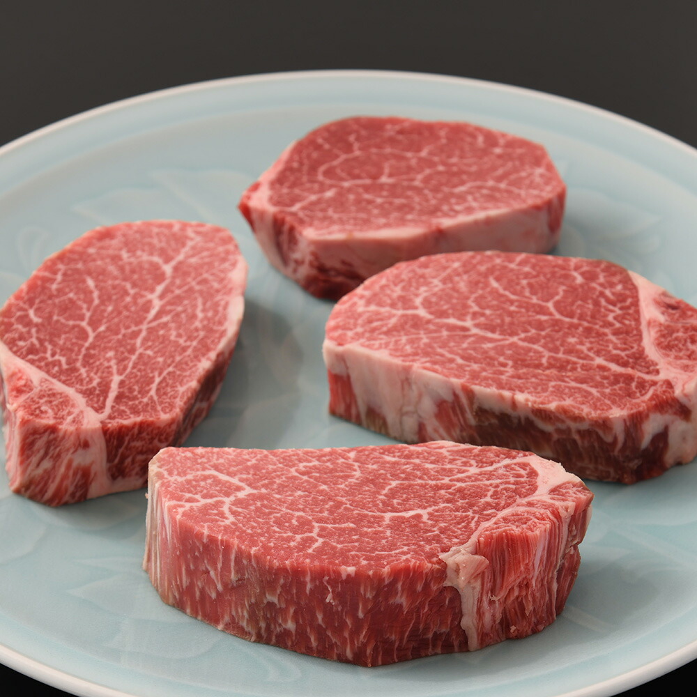【 木箱入り 】 ミシュラン掲載店 黒毛和牛 ヒレステーキ 500g ( 3 ～ 4 枚 ) 国産 和牛 お取り寄せ グルメ サーロイン ステーキ 牛肉 国産和牛 牛 お取り寄せグルメ 高級 肉 お肉 お祝い 内祝い 誕生日 結婚祝い 引き出物 結婚内祝い 田中精肉店