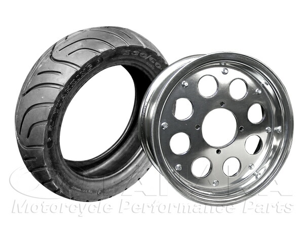 モンキー　10インチ　タイヤ　ホイール　前後 楽天市場】モンキー用10インチアルミホイール・タイヤ前後セット