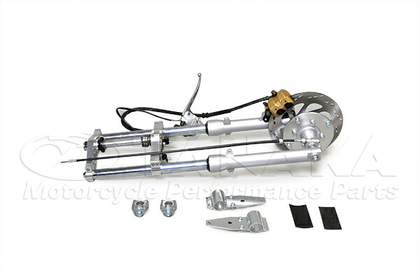 モンキー用　フロントフォーク、ステムセット 楽天市場】モンキー アルミステムφ31フロントフォークキット シルバー