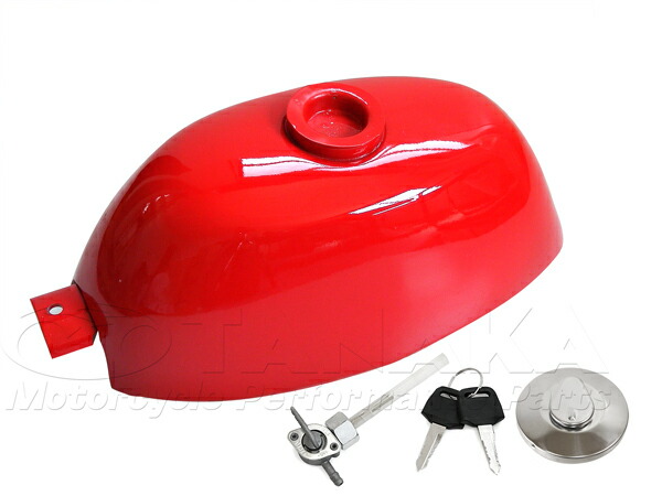 楽天市場】エイプ用 レッドタンク≪田中商会☆モンキー田中≫ : 田中