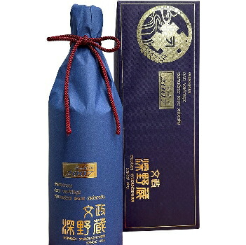 球磨焼酎 「文政 深野蔵 2007」古酒 41度 720ml/ 化粧箱入り