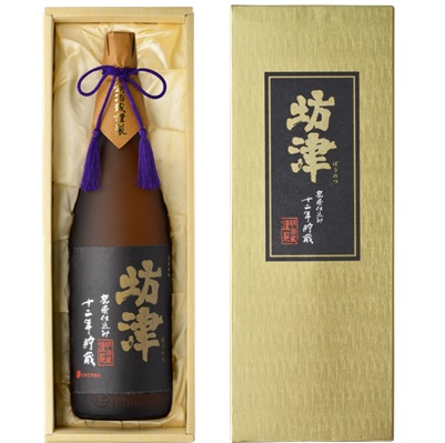 薩摩酒造、『坊津12年貯蔵』芋焼酎 25度 1800ml