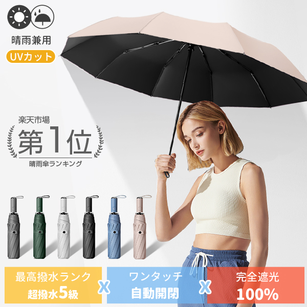 折りたたみ傘 UVカット99%　日傘 晴雨兼用 紫外線 大きめ コンパクト 軽量