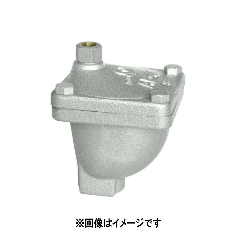 ﾍﾞﾝ  空気の状態抜弁  捻込 5-150℃     FC+SUS 1.0Mpa : AF 4M-G   20A        ﾌﾛｰﾄ式∴